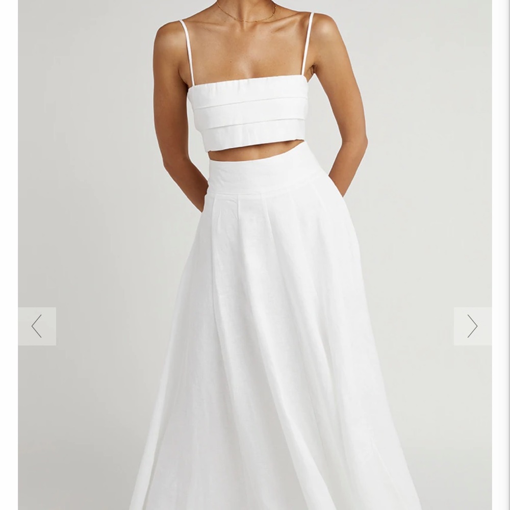 Dissh white linen set